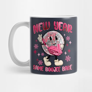 New year same Boujee babe disco ball pink Stanley Mug